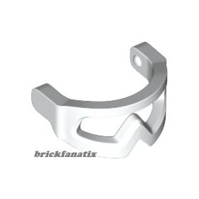 Lego Minifigure, Visor Snow Goggles, White