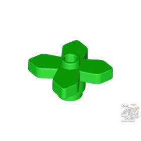 Lego Flower 2 x 2 Leaves, Bright green
