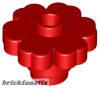 Lego Plant Flower 2 x 2 Rounded - Open Stud, Red