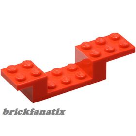 Lego Bracket 8 x 2 x 1 1/3, Red