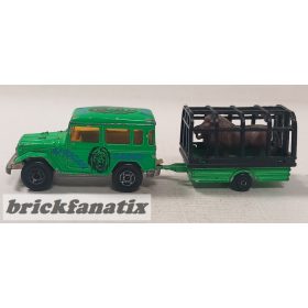 Majorette Toyota Safari + Trailer