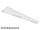 Lego Wedge, Plate 12 x 3 Right, White