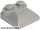 Lego Slope, Curved 2 x 2 x 2/3 with 2 Studs and Curved Sides, Pearl light gray