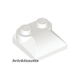 Lego PLATES W. BOWS 2X2, White