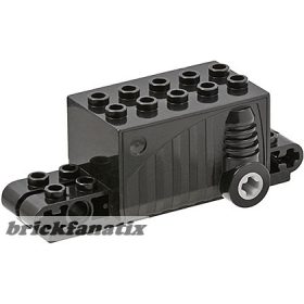 Lego Pullback Motor 9 x 4 x 2 2/3, Black