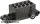 Lego Pullback Motor 9 x 4 x 2 2/3, Black