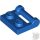 Lego Plate, Modified 1 x 2 with Bar Handle on Side - Closed Ends, Blue