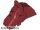 Lego Horse Battle Helmet, Angular, Dark red