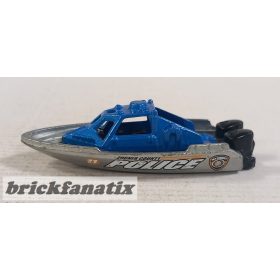 Matchbox Tinforger Boat - Police
