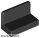 Lego Panel 1 x 2 x 1 with Rounded Corners, Black