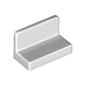 Lego WALL ELEMENT 1X2X1, White