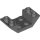 Lego ROOF TILE 4X2/45° INV., Dark grey