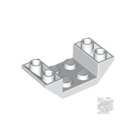 Lego Roof Tile 4X2/45° Inv., White