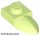 Lego Plate, Modified 1 x 1 with Tooth Horizontal, Yellowish green