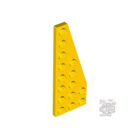 Lego Wedge, Plate 8 x 3 Pentagonal Right, Yellow