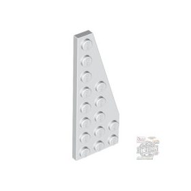 Lego RIGHT PLATE 3X8 W/ANGLE, White