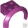 Lego Vehicle, Mudguard 4 x 2 1/2 x 1 2/3 with Arch Round, Magenta