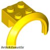 Lego Brick 2X4X1 W. Screen, Yellow