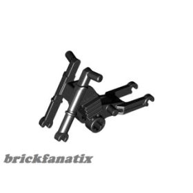 Lego Motorcycle Chassis, Long Fairing Mounts and Foot Pegs