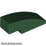 Lego Brick w/bow 1/3, Dark green