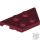 Lego Wedge, Plate 2 x 4, Dark red