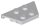 Lego Wedge, Plate 2 x 4, Light bluish gray