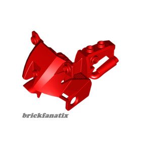 Lego Motorcycle Fairing, City, Red