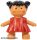 Lego Duplo Figure, Doll, Sarah's Baby, Red Dress (4142618 / 6052347)