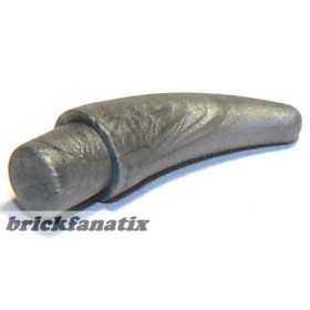 Lego Barb / Claw / Horn / Tooth - Small, Flat silver