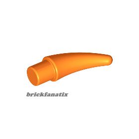 Lego Barb / Claw / Horn / Tooth - Small, Orange