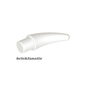 Lego Barb / Claw / Horn / Tooth - Small, White