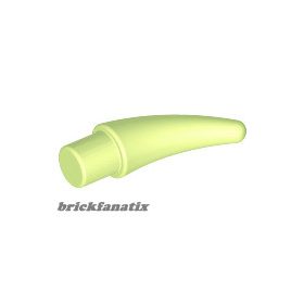 Lego Barb / Claw / Horn / Tooth - Small, Yellowish green