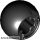 Lego Technic Ball Joint with Through Axle Hole, Black