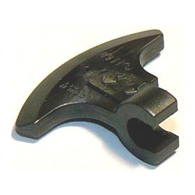 Lego Weapon Axe Head with Clip, Pearl dark grey