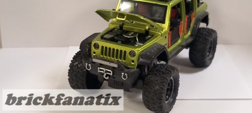 Jeep Wrangler Rubicon ( Light & Sound, PULL BACK ) 1:24