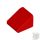 Lego Slope 30 1 x 1 x 2/3, Red