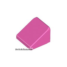 Lego Slope 30 1 x 1 x 2/3, Dark pink