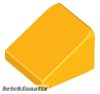 Lego Slope 30 1 x 1 x 2/3, Flame yellowish orange