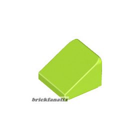 Lego Slope 30 1 x 1 x 2/3, Lime