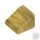Lego Slope 30 1 x 1 x 2/3, Metallic gold