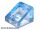 Lego Slope 30 1 x 1 x 2/3, Trans medium blue