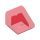 Lego Slope 30 1 x 1 x 2/3, Trans red