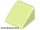 Lego Slope 30 1 x 1 x 2/3, Yellowish green