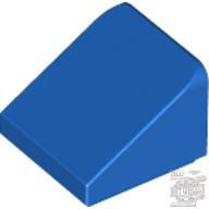 Lego ROOF TILE 1X1X2/3, ABS, Bright blue