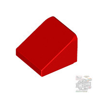 Lego ROOF TILE 1X1X2/3, ABS, Bright red