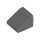 Lego ROOF TILE 1X1X2/3, ABS, Dark grey