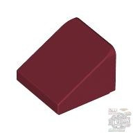 Lego ROOF TILE 1X1X2/3, ABS, Dark red