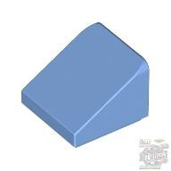 Lego ROOF TILE 1X1X2/3, ABS, Medium blue