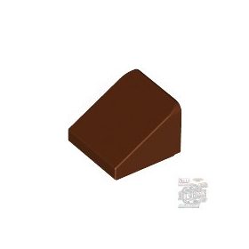 Lego ROOF TILE 1X1X2/3, ABS, Reddish brown