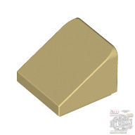 Lego ROOF TILE 1X1X2/3, ABS, Tan